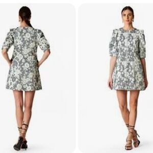 Floral-print Jacquard Shift dress NWOT
